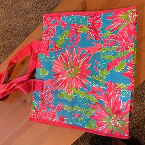 lilly pulitzer reusable bag